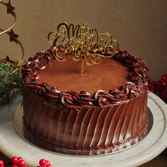 Holiday Fudge Cake