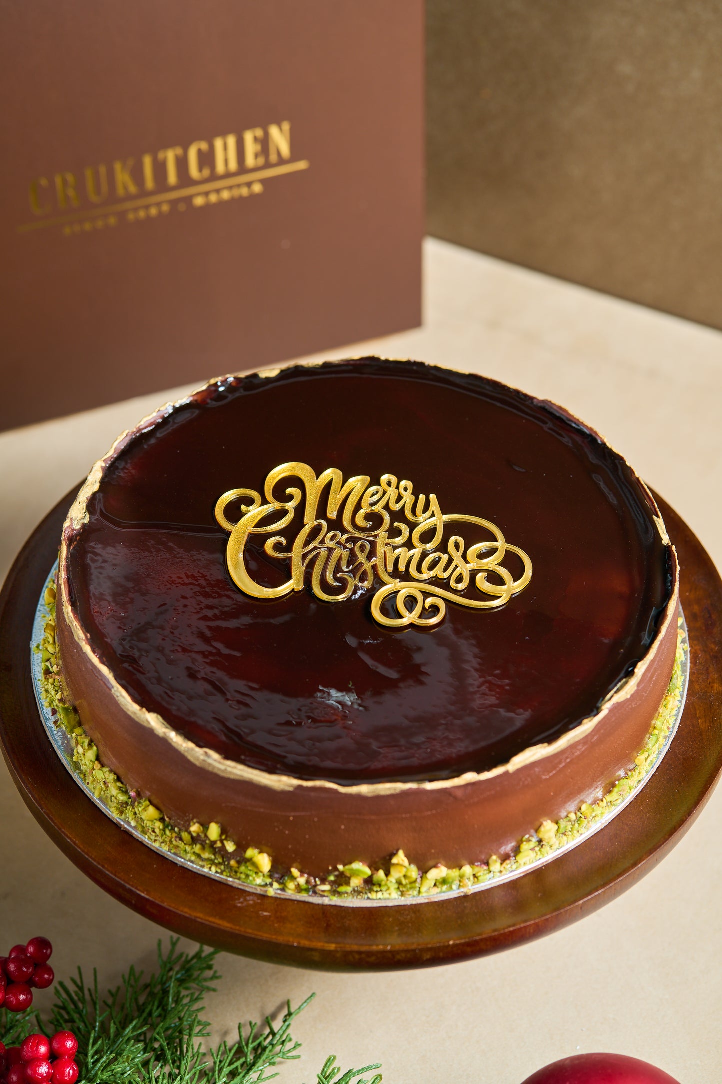 Pistachio Praline Cheesecake