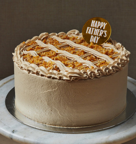 HAPPY FATHER'S DAY Mocha Cake