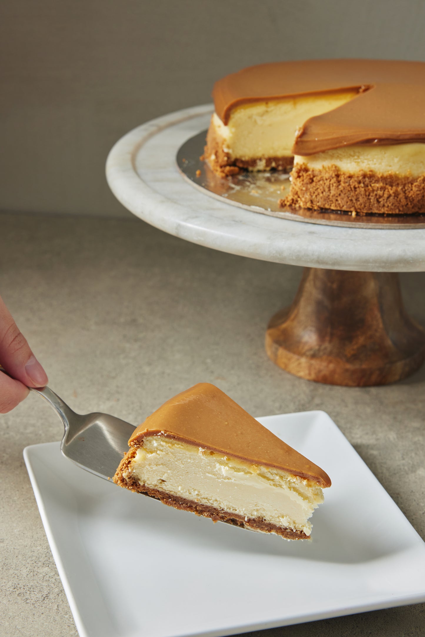 Salted Caramel Cheesecake