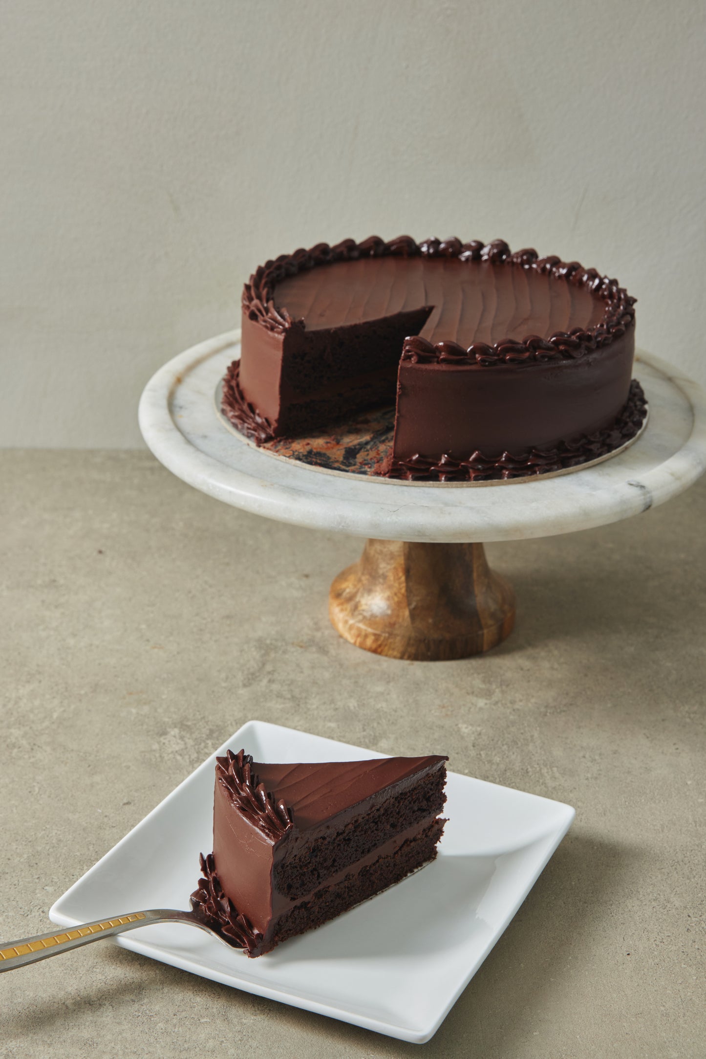 Sugar free Belgian Truffle Cake