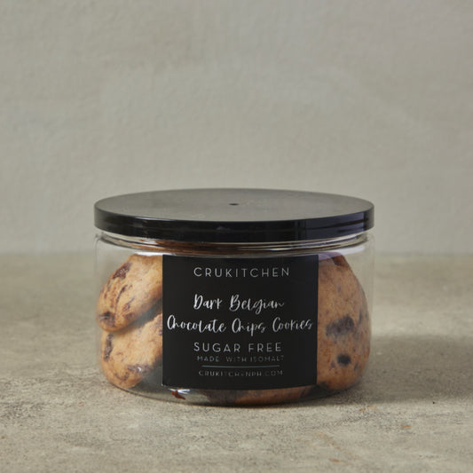Sugarfree Dark Chocolate Chip Cookies