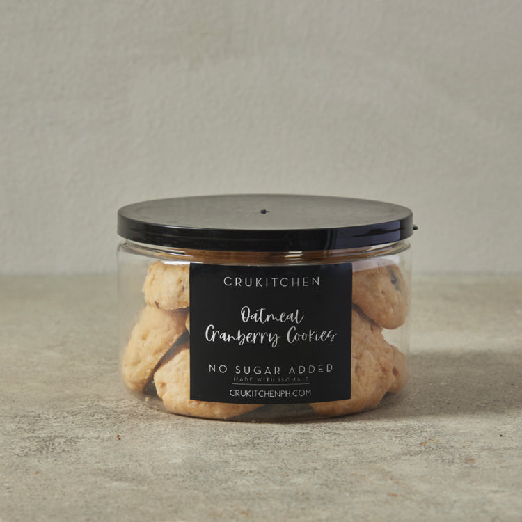 Sugarfree Oatmeal Cranberry Cookies