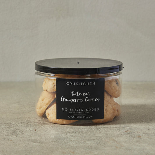 Sugarfree Oatmeal Cranberry Cookies