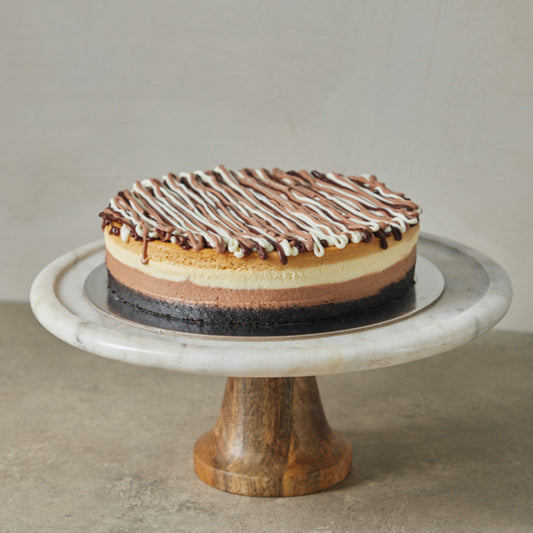 Triple Layer Cheesecake