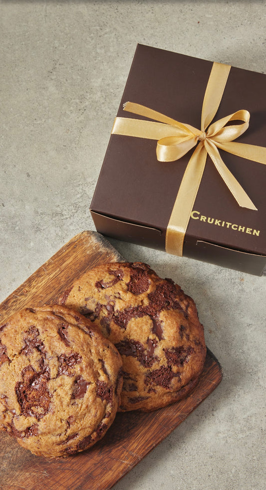 Belgian Chocolate Chip Cookies Box of 4