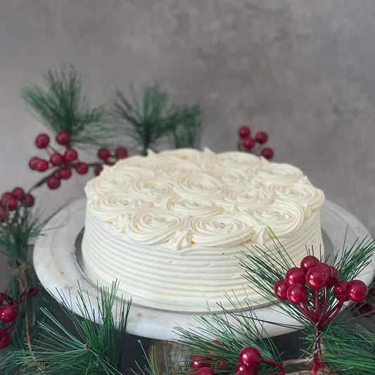 Red Velvet Christmas Cake