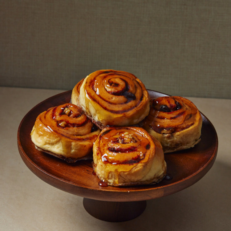 Walnut Raisin Cinnamon Rolls