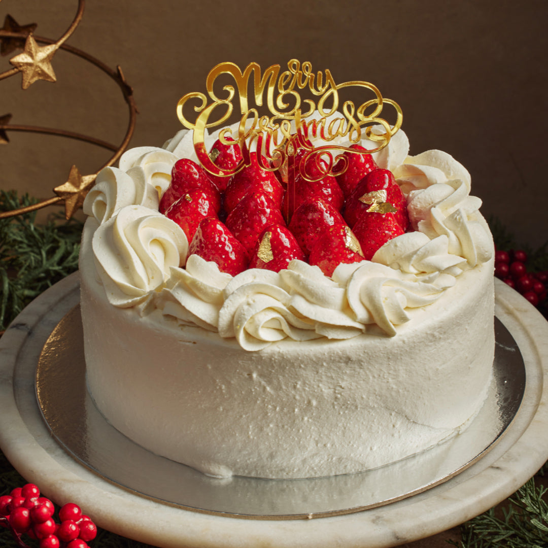 Holiday Strawberry Shortcake