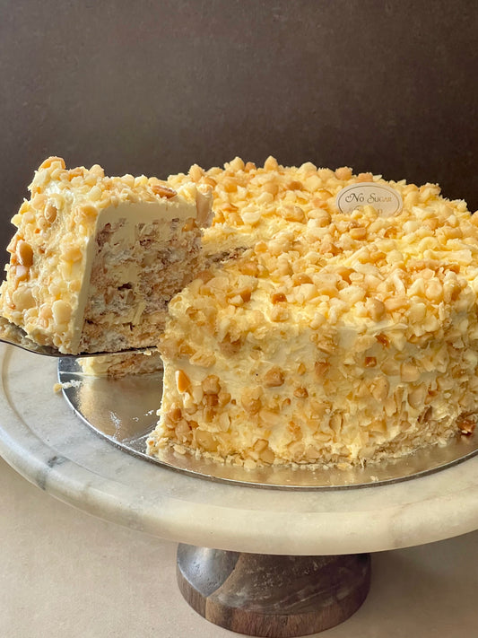 Sugar free Macadamia Sans Rival
