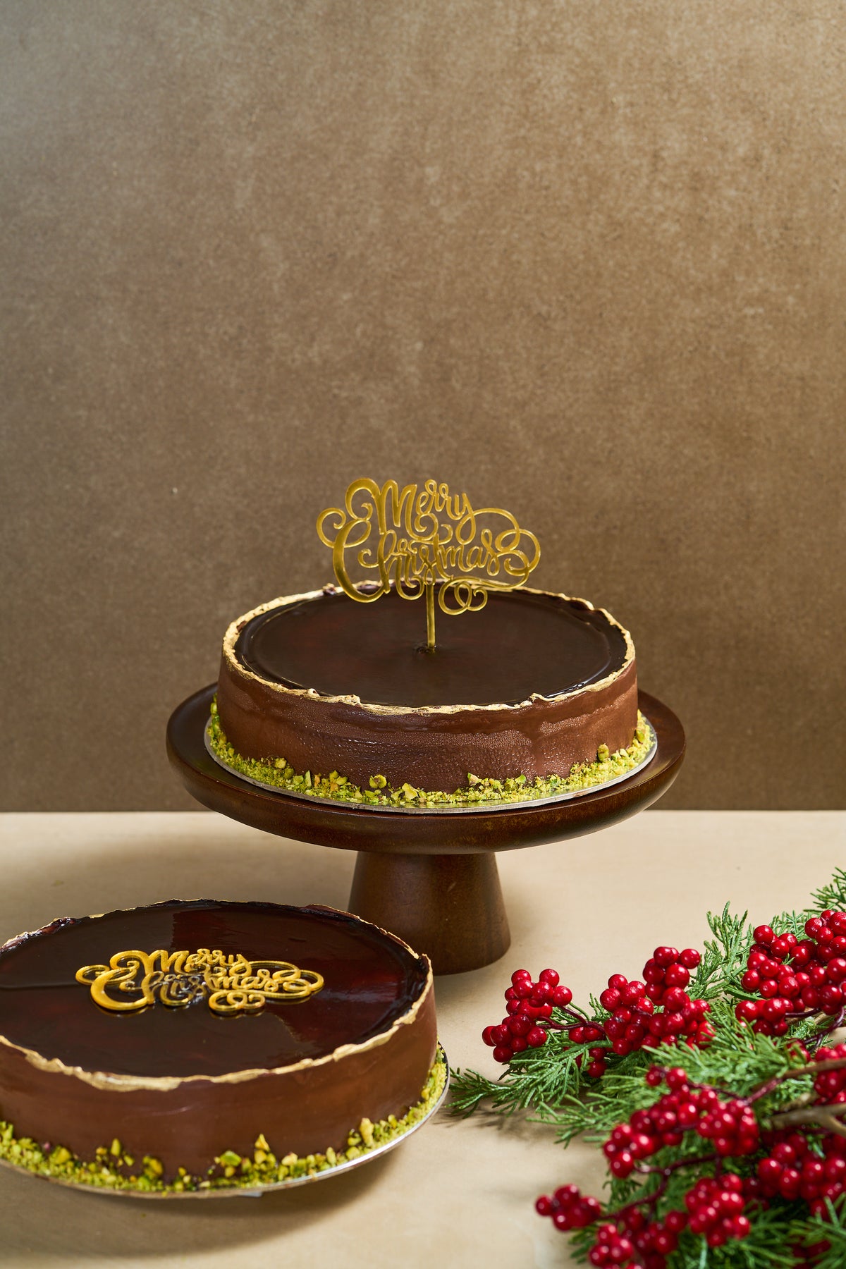 Pistachio Praline Cheesecake