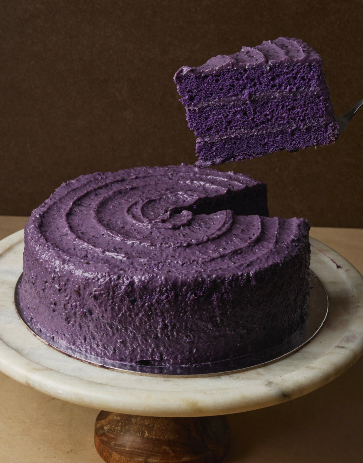 Classic Ube Halaya Chiffon Cake