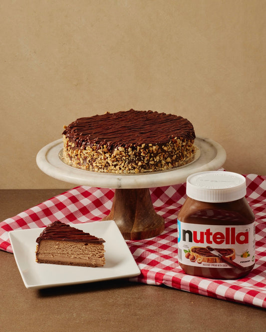 NUTELLA CHEESECAKE. 8”