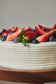 Tres Leches Cake with Fresh Berries & Créme Anglaise