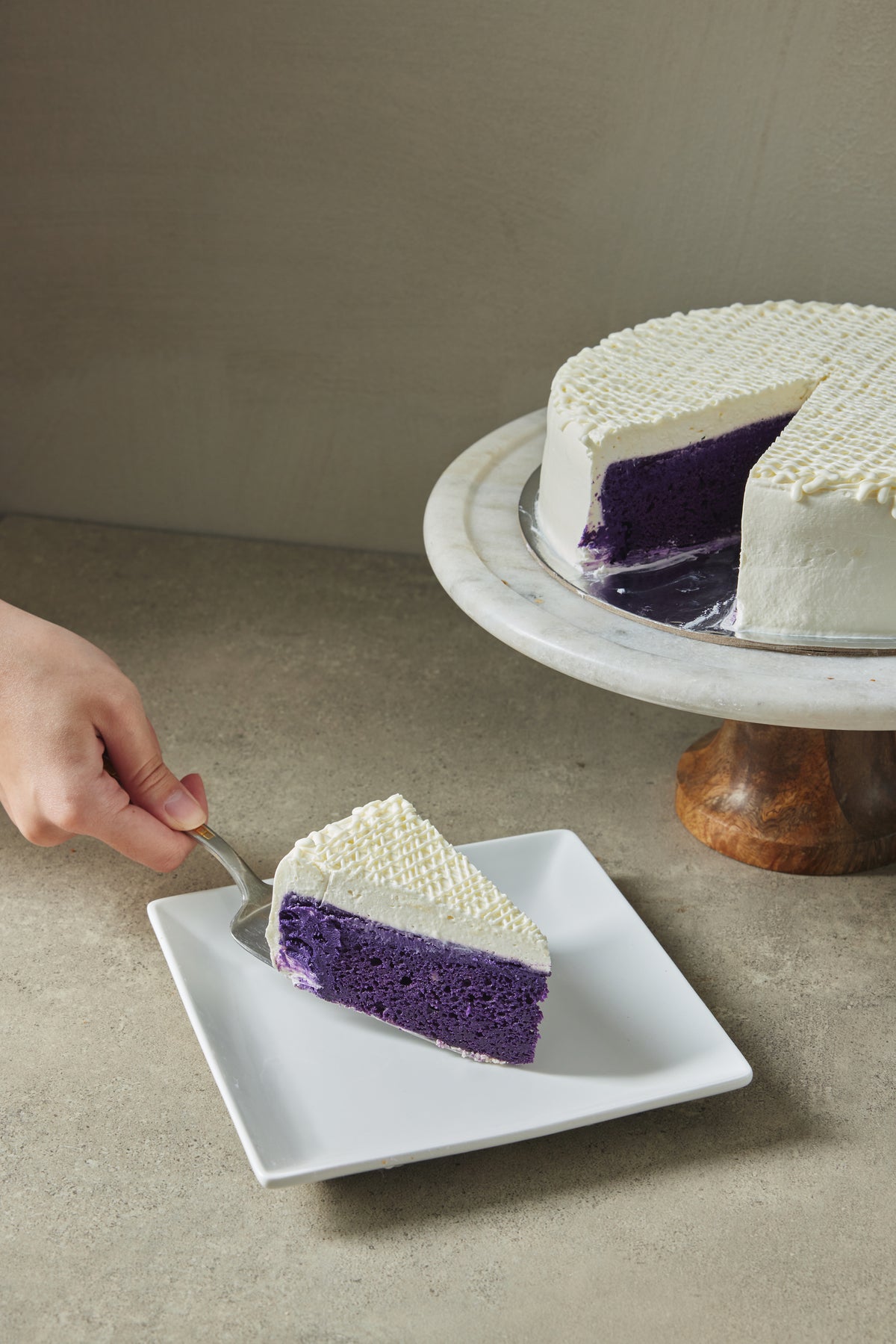 Ube Cheesecake