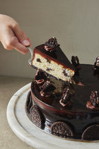 Chocolate Covered Oreo Cheesecake