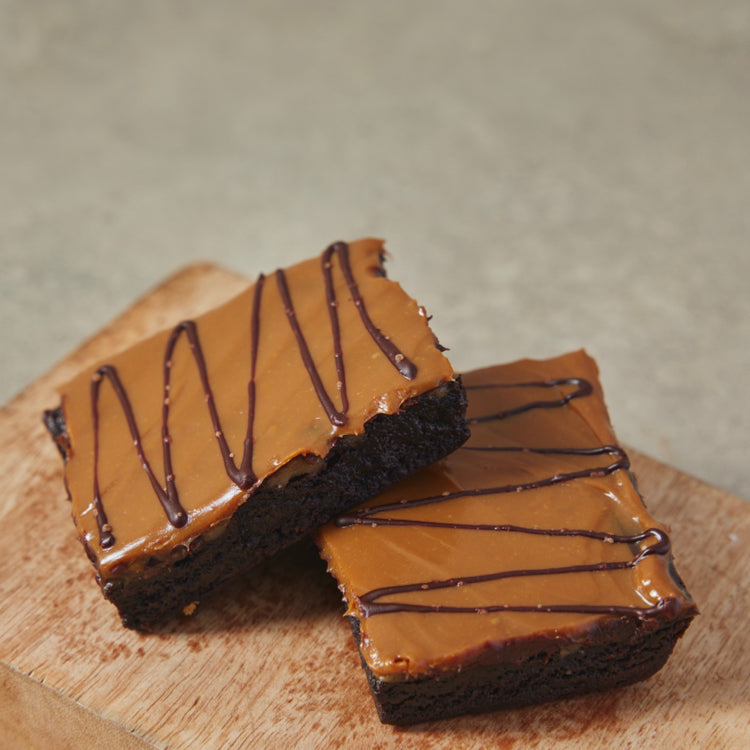 Salted Caramel Brownie Bars