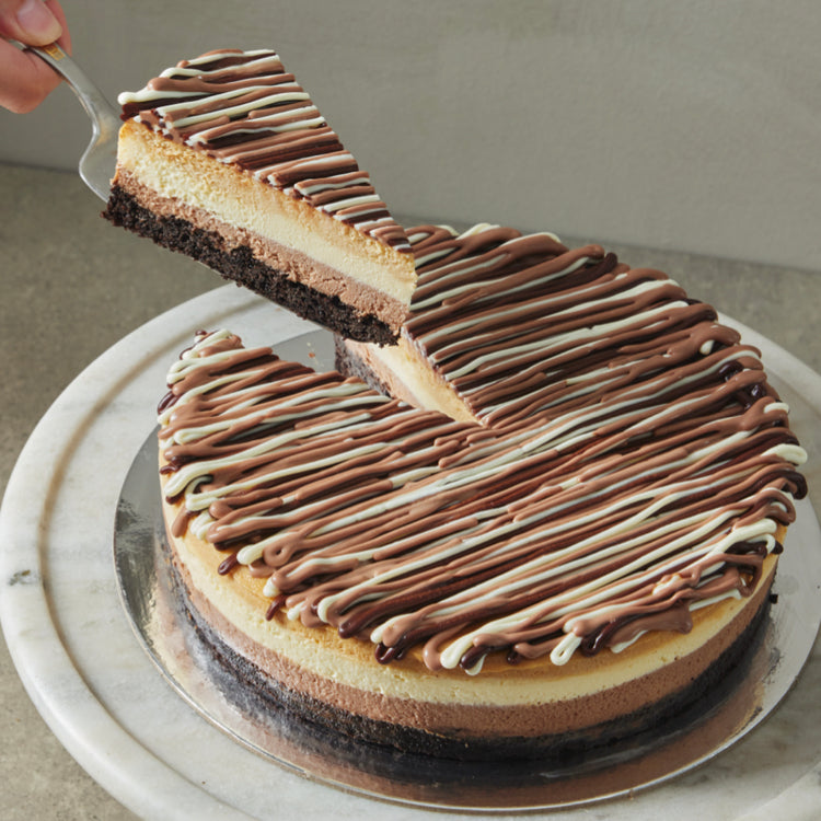 Triple Layer Cheesecake